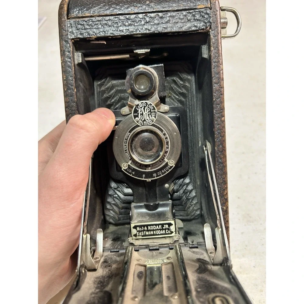 vintage No.1A Autographic Kodak Jr No. 1A Film A116‎ Camera